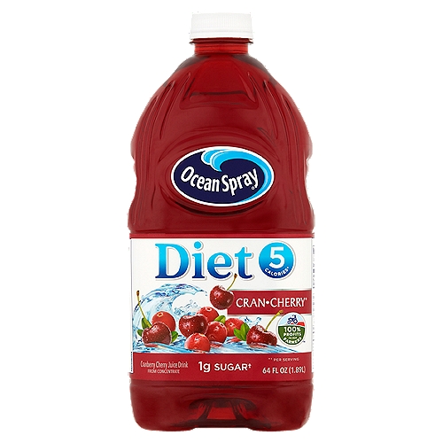 Ocean Spray Diet Cran-Cherry Juice Drink, 64 fl oz