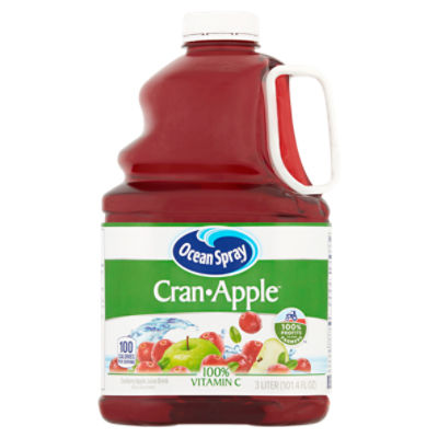 Ocean Spray Cran-Apple Juice Drink, 101.4 fl oz, 101.4 Fluid ounce