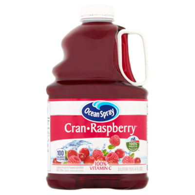 Ocean Spray Cran-Raspberry Juice Drink, 101.4 fl oz, 101.4 Fluid ounce