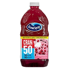 Ocean Spray Cran 50 Cranberry Juice Drink with Another Juice, 64 fl oz, 64 Fluid ounce