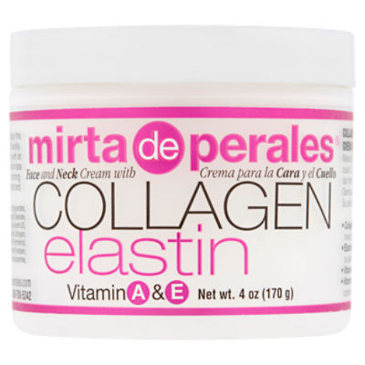 Mirta de Perales Face and Neck Cream with Collagen Elastin, 4 oz