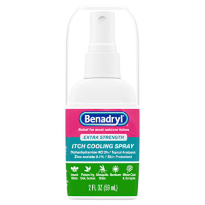 Benadryl Extra Strength Itch Cooling, Spray
