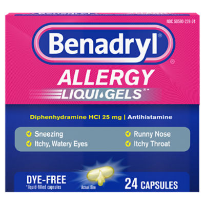 Can dogs have hot sale liquid gel benadryl