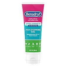 BENADRYL TOPICALS Itch Stopping Gel, 3.5 Fluid ounce