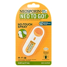 NEOSPORIN First Aid Antiseptic/Pain Relieving Spray ToGo, 0.26 Fluid ounce