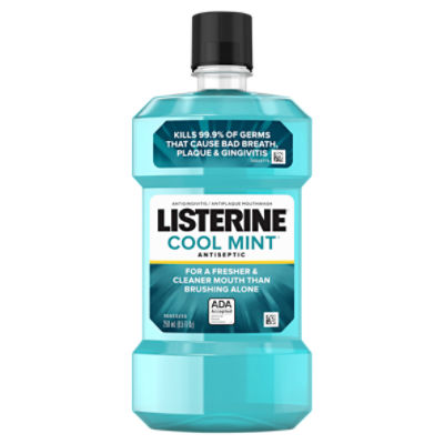 Listerine Cool Mint Antiseptic Mouthwash, 8.5 fl oz