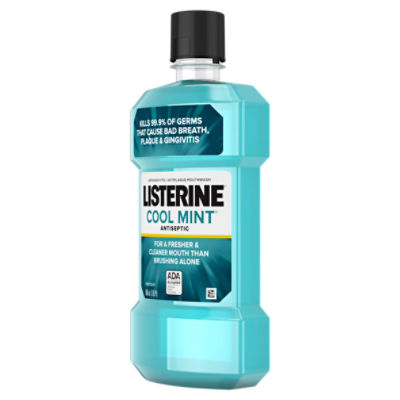 Listerine Cool Mint Antiseptic Mouthwash, 1.05 pt