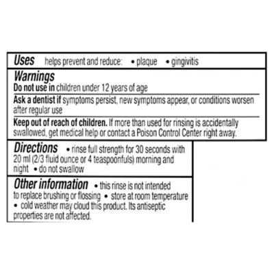 Listerine Cool Mint Antiseptic Mouthwash, 1.05 pt