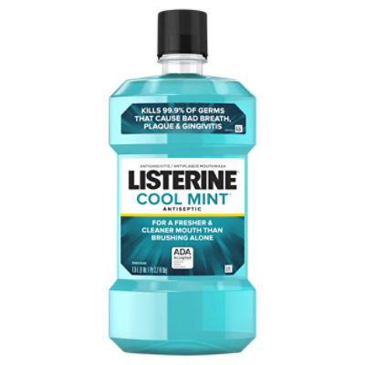 Listerine Cool Mint Antiseptic Mouthwash, 1.5 L, 50.72 Fluid ounce