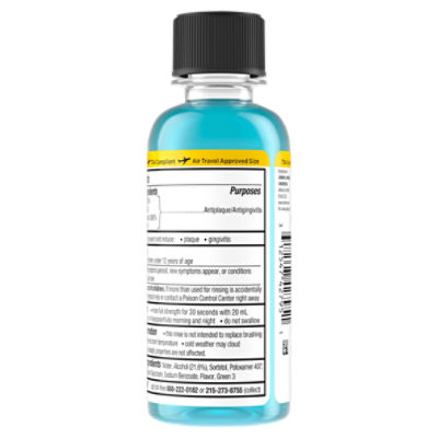 Listerine Cool Mint Antiseptic Mouthwash, 3.2 fl oz