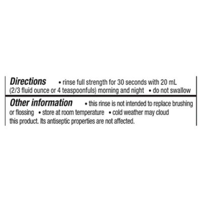 Listerine Cool Mint Antiseptic Mouthwash, 3.2 fl oz