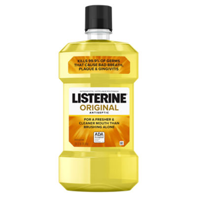Listerine Original Antiseptic Mouthwash, 1 L