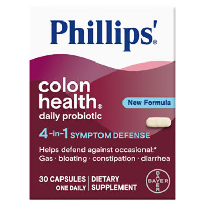 Phillips' Colon Health Daily Probiotic Dietary Supplement, 30 count