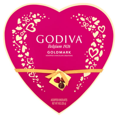 Godiva Goldmark Assorted Chocolates, 9 oz