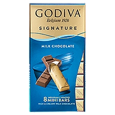Godiva Signature Rich & Creamy Milk Chocolate, 8 count, 3.1 oz