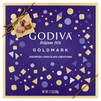 Godiva Goldmark Assorted Chocolate Gift Box, 18 count, 7.7 oz