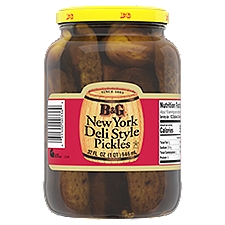 B&G New York Deli Style, Pickles, 32 Ounce