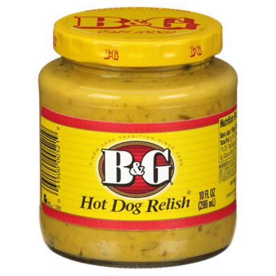 B&G Hot Dog Relish, 10 fl oz, 10 Ounce