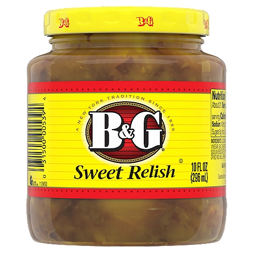 B&G Sweet Relish, 10 fl oz