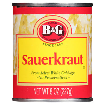 B&G Sauerkraut, 8 oz, 8 Ounce