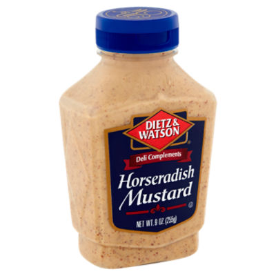 Dietz & Watson Horseradish Mustard, 9 oz