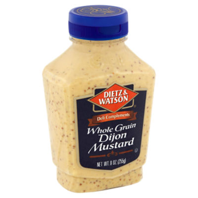 Dietz & Watson Whole Grain Dijon Mustard, 9 oz