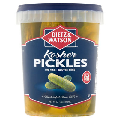 Dietz & Watson Kosher Pickles, 32 fl oz