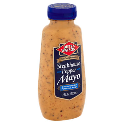 Dietz & Watson Steakhouse Pepper Mayo, 12 fl oz