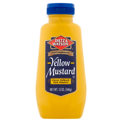 Dietz & Watson Yellow Mustard, 12 oz