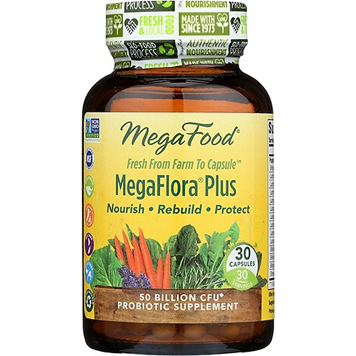 MegaFood Megaflora Plus, 30 each