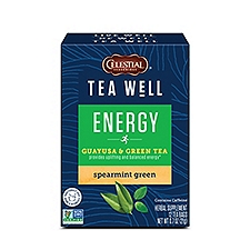Celestial Seasonings Tea Well Immune Support Organic Lemon Ginger Herba, 0.7 oz