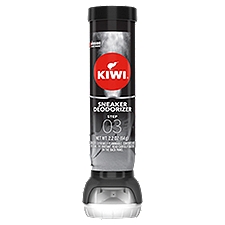 KIWI Sneaker Deodorizer Shoe Freshener, Black, 2.2 oz
