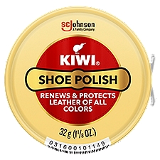 KIWI Shoe Polish, Neutral, 1.125 oz (1 Metal Tin)