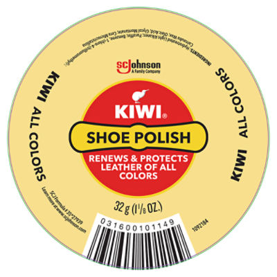 KIWI Paste Polish, Black, 1.125 oz