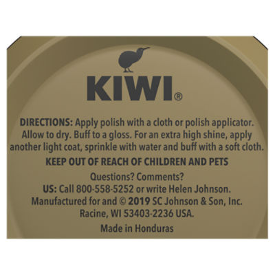 Kiwi Shoe Polish, Brown - 2.5 oz