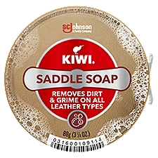 KIWI Leather Outdoor Saddle Soap, 3.125 oz