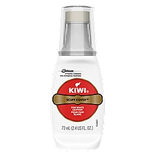 Kiwi Scuff Cover Leather White, 2.4 Fluid ounce