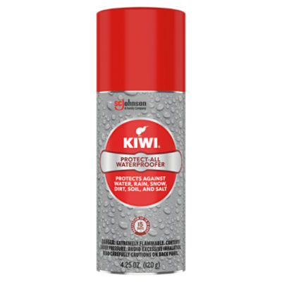 KIWI Protect-All Waterproofer Spray, for Shoes, Boots, Coats, Accessories and More, 4.25 oz