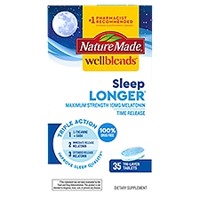 Nature Made Wellblends Sleep Longer, Dietary Supplement, 35 Each