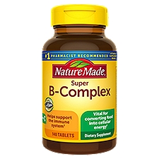 Nature Made Super B-Complex Tablets, 140 Count Value Size