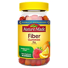 Nature Made Fiber 6 g Gummies, 90 Count