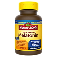 Nature Made Melatonin Extended Release Dietary Supplement, 90 Count