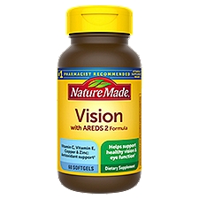 Nature Made Vision with AREDS 2, Formula, 60 Each