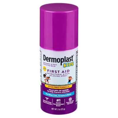 Dermoplast Kids First Aid Antiseptic & Pain Relieving Spray, 2 oz