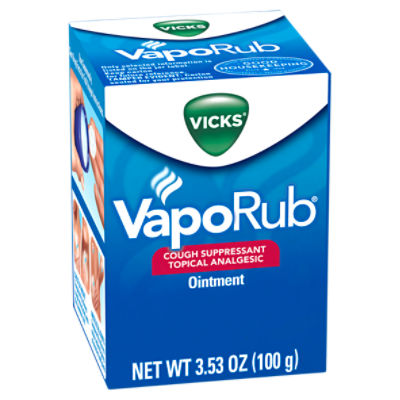 Vicks Vaporub Cough Suppressant Ointment : Target