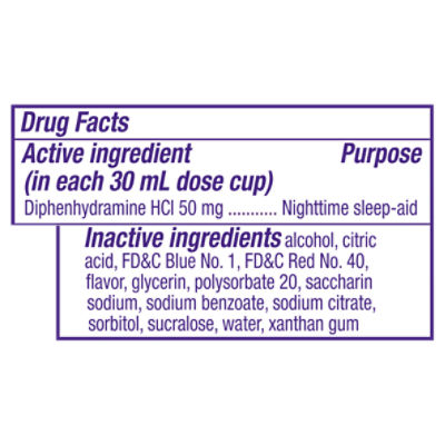 VICKS ZzzQuil Warming Berry Nighttime Sleep-Aid Liquid, 6 fl oz