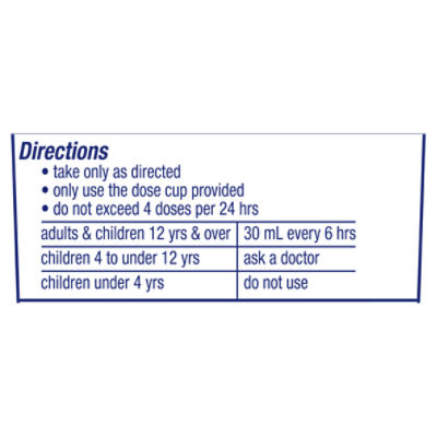 VICKS NyQuil Cold & Flu Nighttime Relief Liquid, 12 fl oz - The