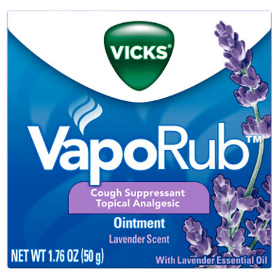 Vicks VapoRub Cough Suppressant/Topical Analgesic,