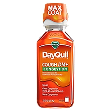 VICKS DayQuil Cough DM + Congestion Liquid, 12 fl oz