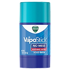 Vicks VapoStick Soothing Vapors Solid, Balm, 1.25 Ounce